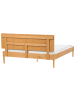 Beliani Doppelbett AMBAZAC in Braun - (W) 168 x (H) 90 x (L) 211 cm