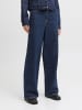 JJXX Wide fit jeans in Dark Blue Denim
