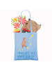Mr. & Mrs. Panda Shopping Bag Alleine schlafen lernen mit Spruch in Sky Blue