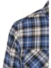 Urban Classics Urban Classics Herren Checked Roots Shirt in darkblue/white
