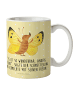 Mr. & Mrs. Panda Becher Schmetterling Zitronenfalter mit Spruch in Gelb Pastell