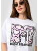 QS T-Shirt in 01D0_weiß