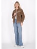 Schmuddelwedda Damen Blouson in Dunkelbraun
