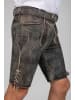 Edelnice Kurze Wildbock Lederhose Tom in braun