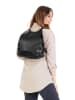 Cluty Rucksack echt Leder in schwarz
