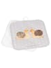 Mr. & Mrs. Panda 2er Set Topflappen Schnecken Liebe ohne Spruch in Grau Pastell