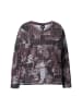 Ulla Popken Sweatshirt in pflaume