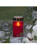 STAR Trading LED Grabkerze Serene in Rot