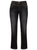 sheego Stretch-Jeans in black denim