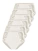 Nina von C. 6er Pack Damen Taillenslip in champagner