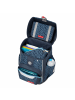 Step by Step Basis Schulranzen-Set 4-teilig Set „Blue Lines