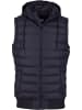 Urban Classics Urban Classics Herren Small Bubble Hooded Vest in blk/blk