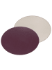 FREEFORM | Platzset, DUO, pflaume/elfenbein, oval