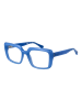 Guess Unisex Optische Fassungen Quadrat Blau