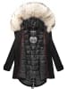 Navahoo Wintermantel Lady Like in schwarz