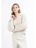 DreiMaster Vintage Damen Strick Pullover in WOLLWEISS