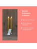 Novaliv Stabkerzen LED mit Timer GOLD 4 Stück GOLD indoor - 6 Stunden - ECHTWA in Gold