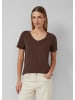 s.Oliver T-Shirt in 8942_dunkelbraun