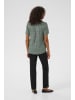Kaffe Kurzarm-Bluse KAalvine Regular fit in Grape Leaf