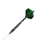 BULLS Steeldarts Brian Raman Dartpfeile Darts-Set Profi in green arrow