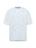 Carlo Colucci T-Shirt Fasan in Hellblau
