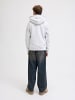 JACK & JONES Junior Kapuzenpullover in White Melange
