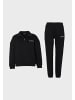 Tom Barron Freizeitanzug Oversize Half Zipper Relaxed Tracksuit in black