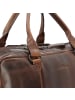 Greenburry Newport Aktentasche Leder 43 cm Laptopfach coffee