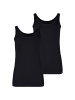 Skiny Tanktop Cotton Essentials in Black