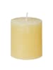 Butlers Stumpenkerze RUSTIC 12er-Set in Gelb