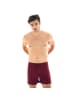 Bruno Banani Boxershort 2er Pack in Weinrot/Schwarz