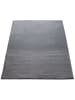 KADIMA DESIGN Hochflor Teppich Unifarben schmutzabweisend in Anthrazit