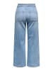 ONLY Jeans ONLMADISON HW BUTTON WIDE comfort/relaxed in Blau