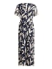 BETTY & CO Jumpsuit mit Plissee in Dark Blue/Nature