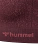Hummel Hummel Top Hmlmt Yoga Damen Atmungsaktiv Schnelltrocknend Nahtlosen in BITTER CHOCOLATE/MINERAL RED