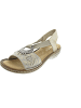 rieker Sandale Gold
