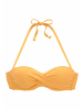 S. Oliver Bügel-Bandeau-Bikini-Top in gelb