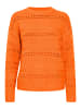 b. young BYOTINKA POINTELLE JUMPER - KNIT Loose fit in Orangeade