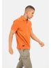 Camel Active Piqué Poloshirt aus zertifiziertem Organic Cotton in Orange