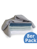 Makian Mullwindel / Mulltuch 8er Pack 80 x 80 in gruen,grau