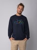 wat? Apparel Sweatshirt Fahrrad by night in Dunkelblau