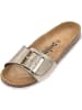 palado Pantoletten in mattgold