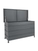 ebuy24 Kissenbox Cassis Grau 160 x 82 cm