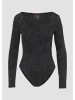 QS T-Shirt Body in 9999_schwarz