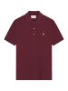 Lyle & Scott Poloshirt in Bordeaux