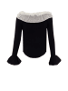 nascita Damen Pullover in Schwarz