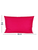 JACK Outdoor Dekokissen 30x50cm inkl. XXL Füllung in Himbeere