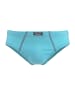 LE JOGGER Slip in grau-meliert, weiß, blau, marine