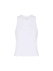 girlfriend collective Top Reset in Bright White