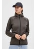 North Bend Fleecejacke NBBerta W in Grau